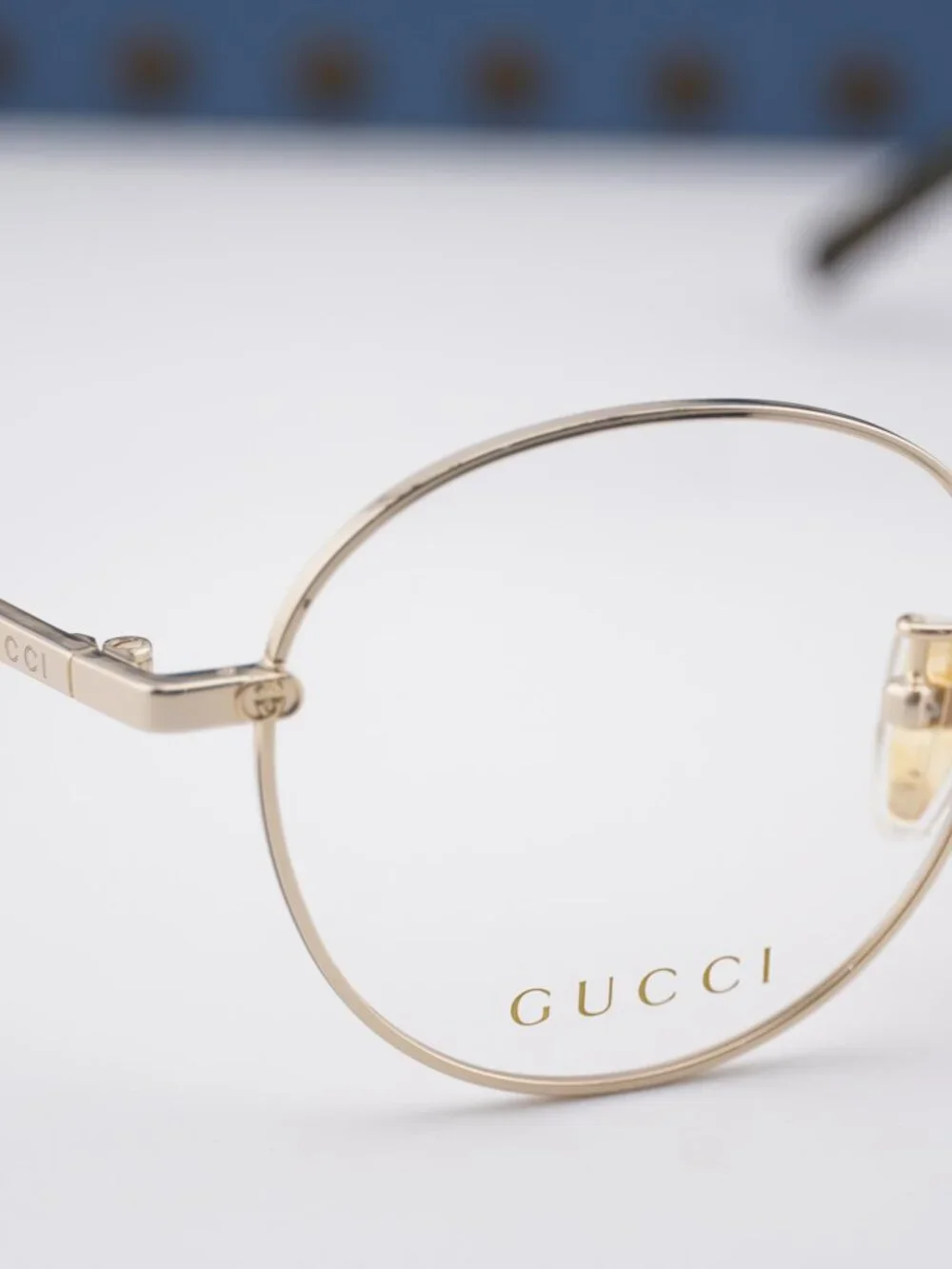 Gucci GG2004OA 002 Round Eyeglasses - Gold 50mm